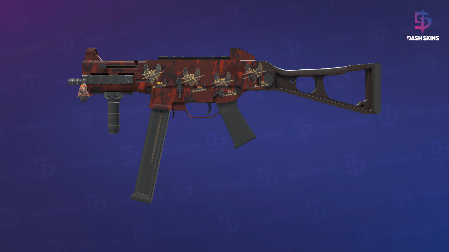 UMP-45 | Full Stop (Factory New) Screenshot Playside