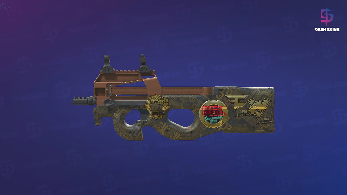 Souvenir P90 | Ancient Earth (Factory New) Screenshot Playside