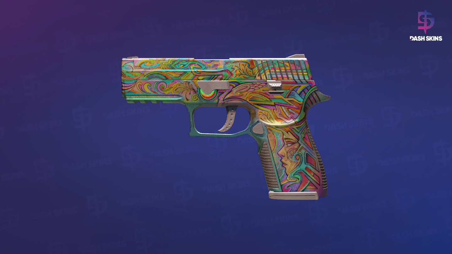 P250 | Visions (Battle-Scarred) Screenshot Playside