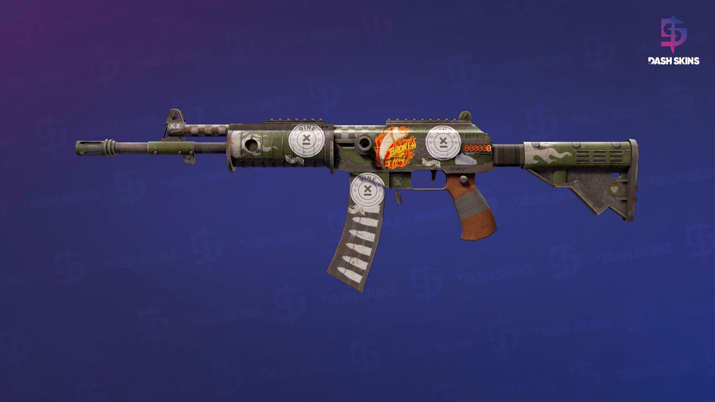StatTrak™ Galil AR | Vandal (Battle-Scarred) Screenshot Playside