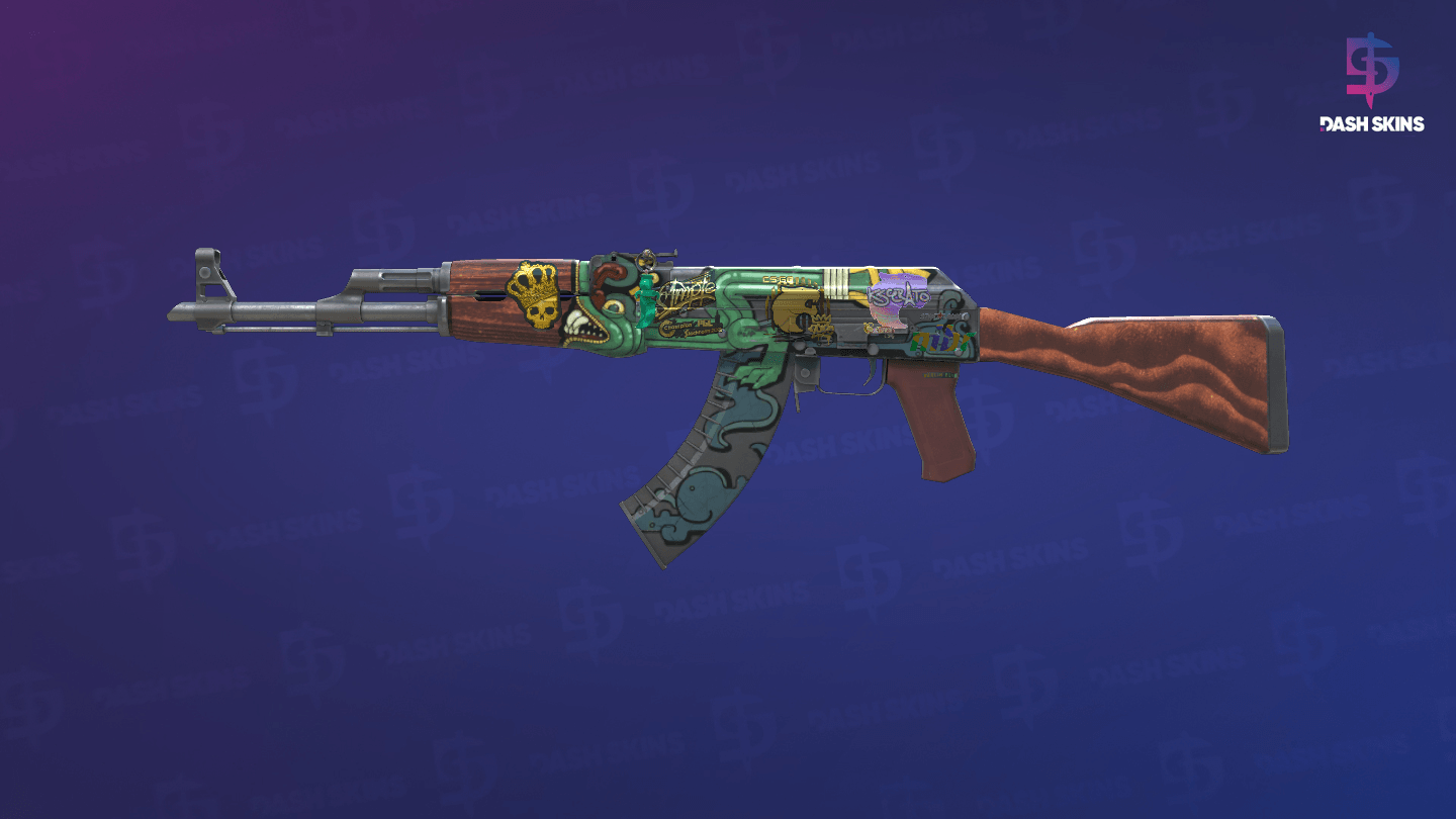 AK-47 | Fire Serpent (Field-Tested) Screenshot Playside