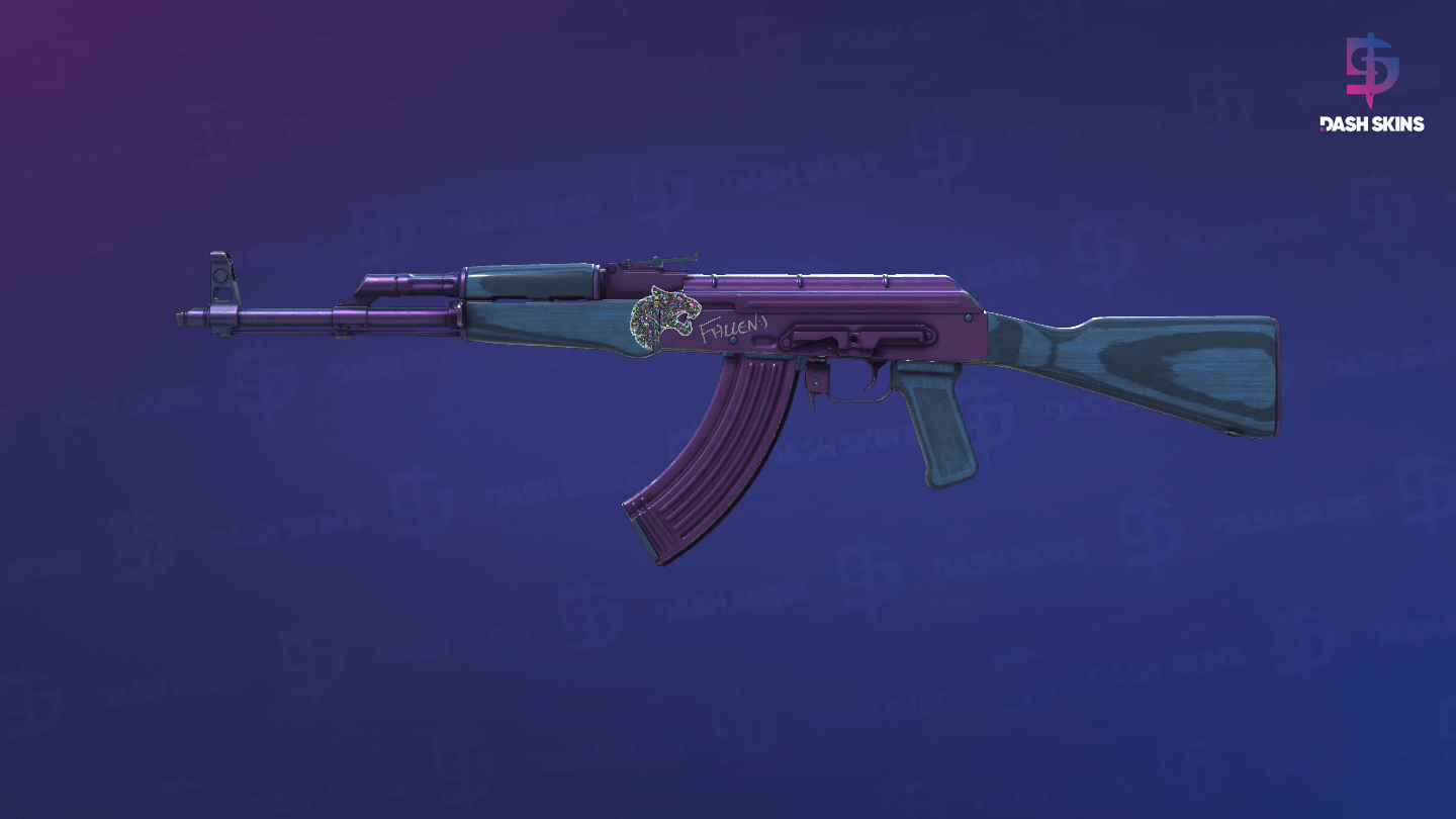 AK-47 | Midnight Laminate (Field-Tested) Screenshot Playside