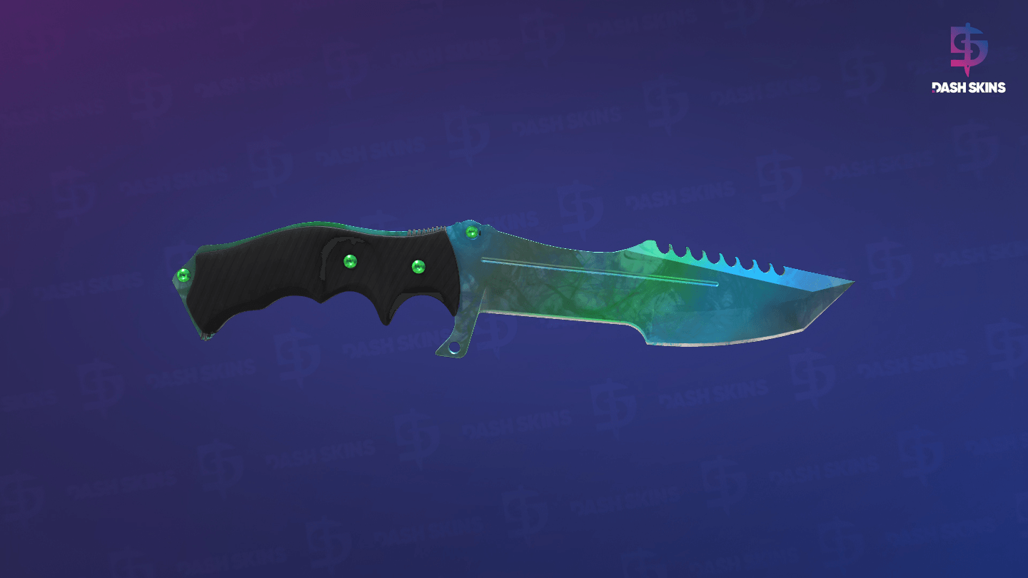 ★ Huntsman Knife | Gamma Doppler (Factory New) - Phase 3 Screenshot Playside