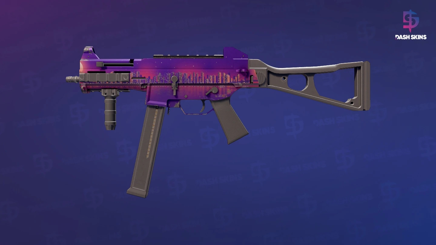 UMP-45 | Moonrise (Minimal Wear) Screenshot Playside