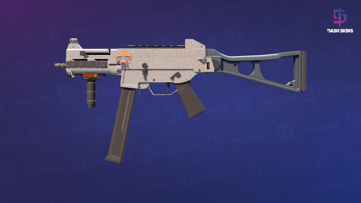 StatTrak™ UMP-45 | Labyrinth (Minimal Wear) Screenshot Playside