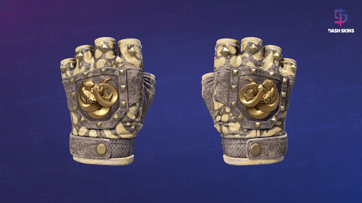 ★ Broken Fang Gloves | Yellow-banded (Battle-Scarred) Screenshot Playside
