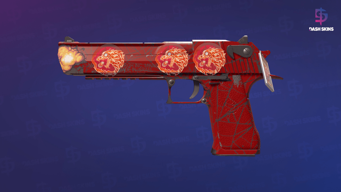 Desert Eagle | Crimson Web (Field-Tested) Screenshot Playside