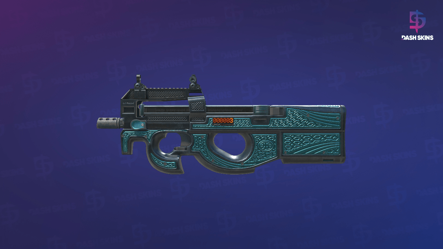 StatTrak™ P90 | Traction (Battle-Scarred) Screenshot Playside