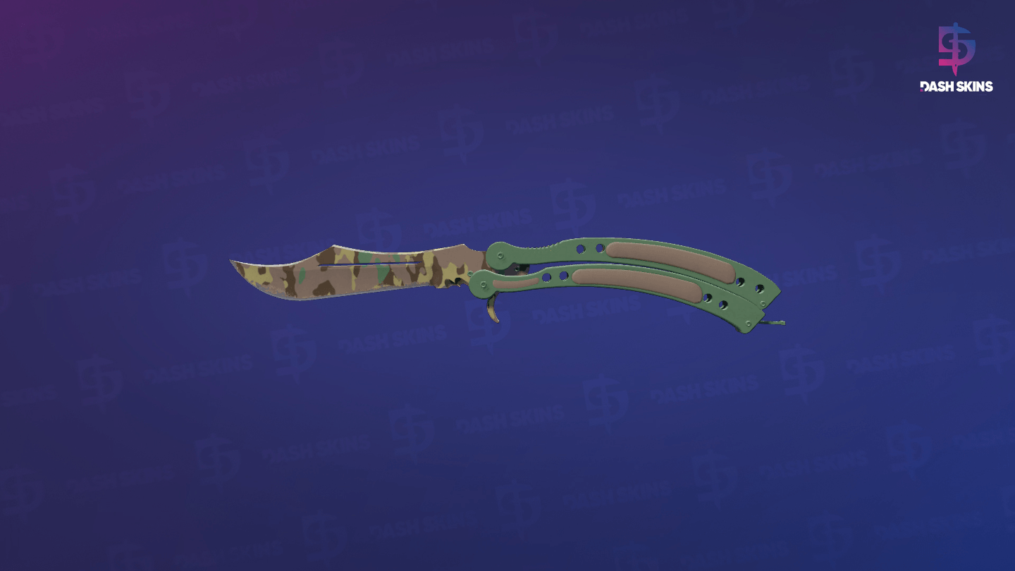 ★ Butterfly Knife | Boreal Forest (Field-Tested) Screenshot Playside