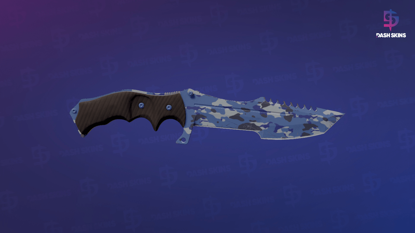 ★ Huntsman Knife | Bright Water (Minimal Wear) Screenshot Playside