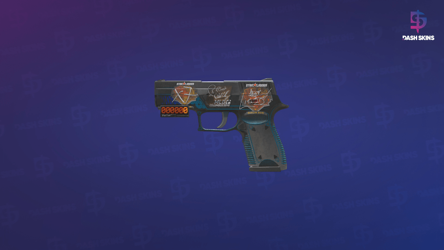 StatTrak™ P250 | Valence (Battle-Scarred) Screenshot Playside