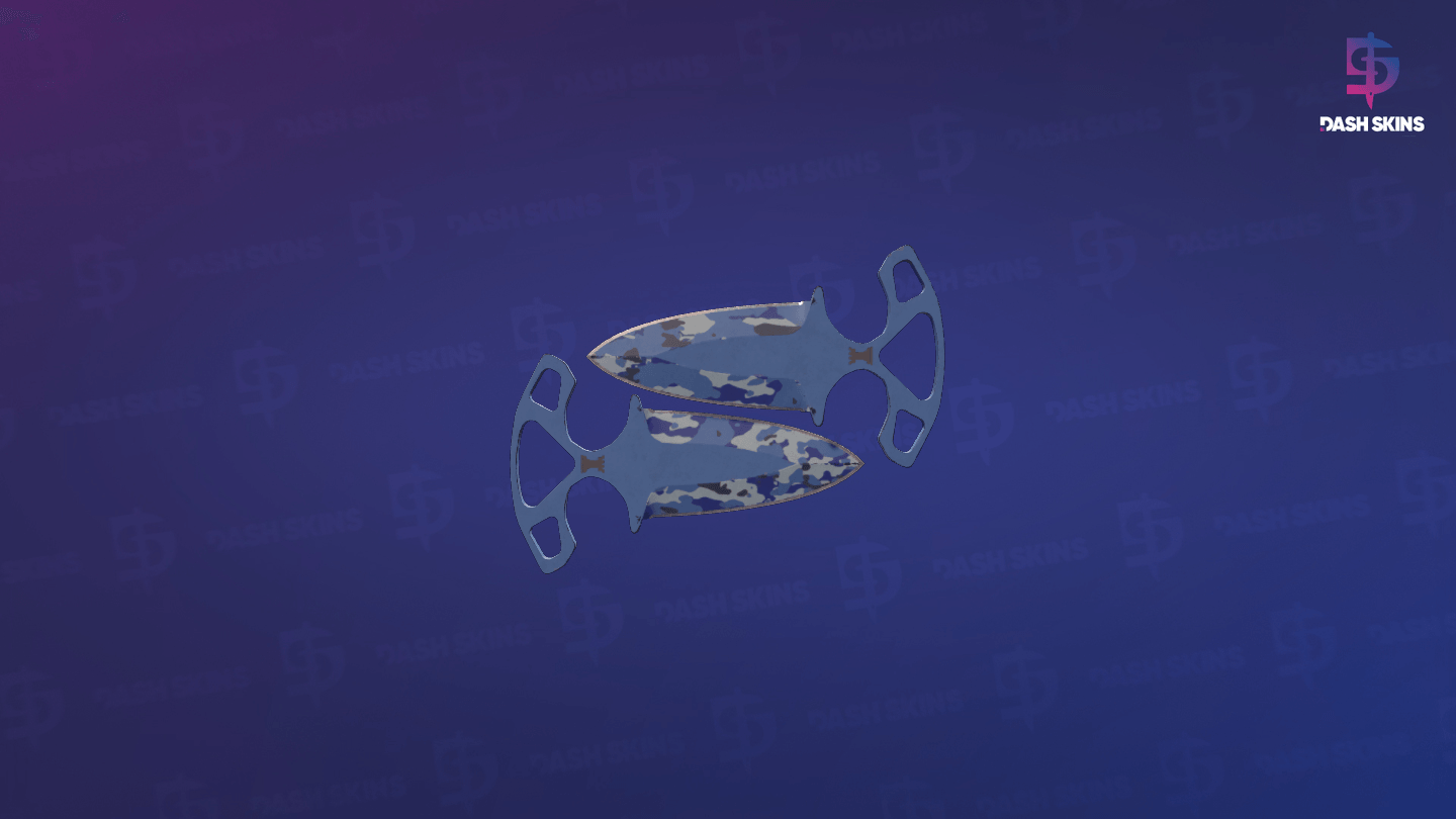 ★ Shadow Daggers | Bright Water (Field-Tested) Screenshot Playside