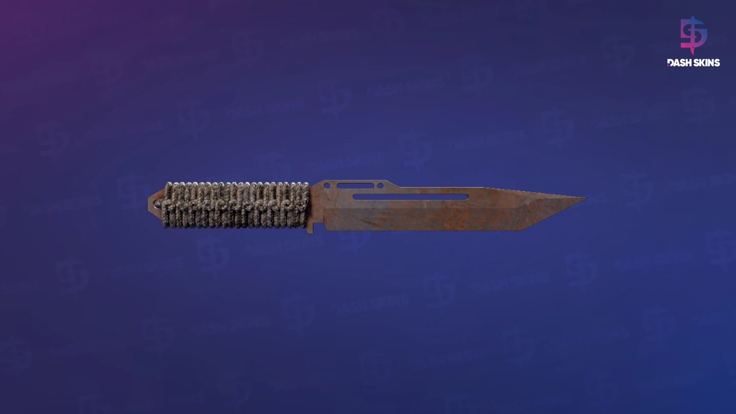 ★ Paracord Knife | Rust Coat (Battle-Scarred) Screenshot Playside