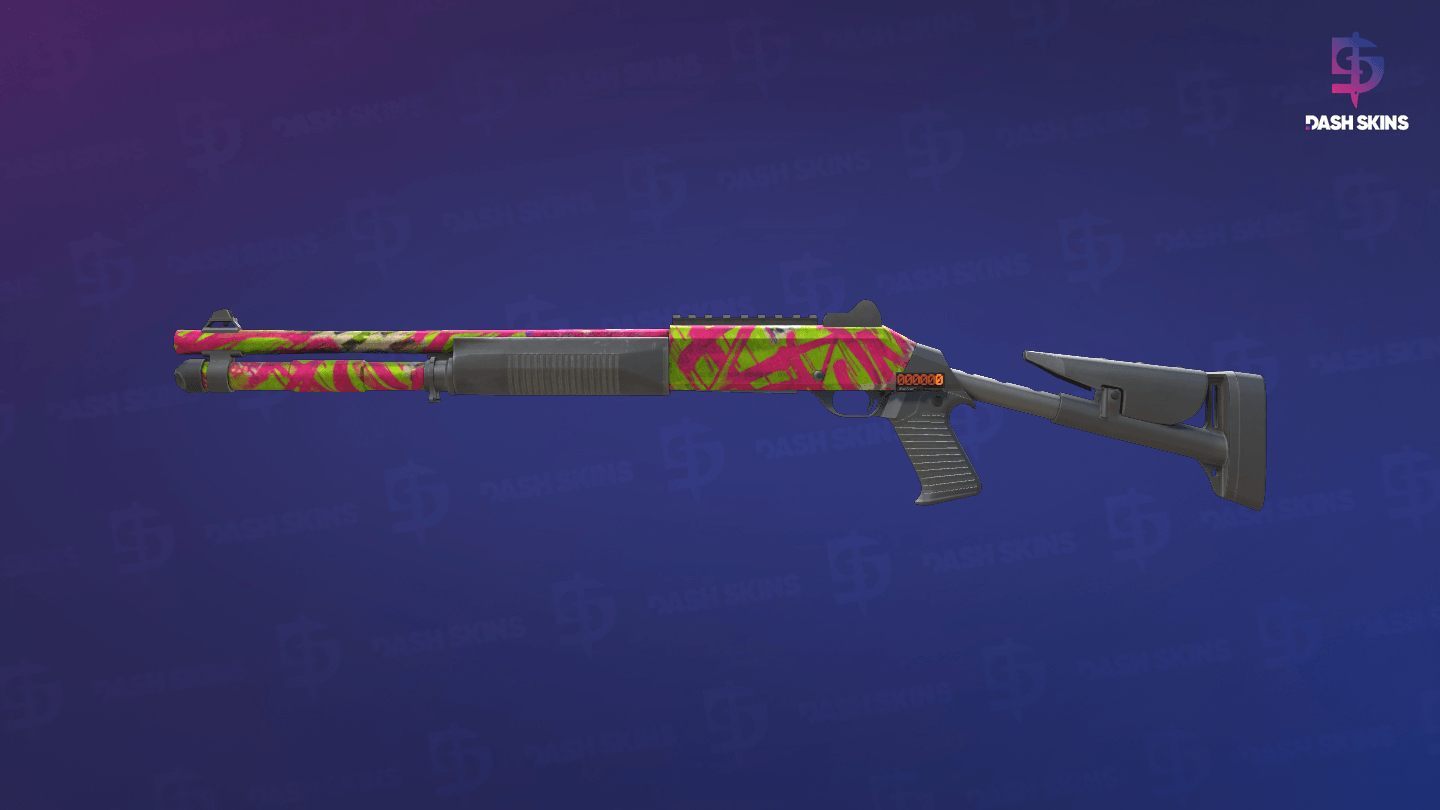 StatTrak™ XM1014 | XOXO (Battle-Scarred) Screenshot Playside
