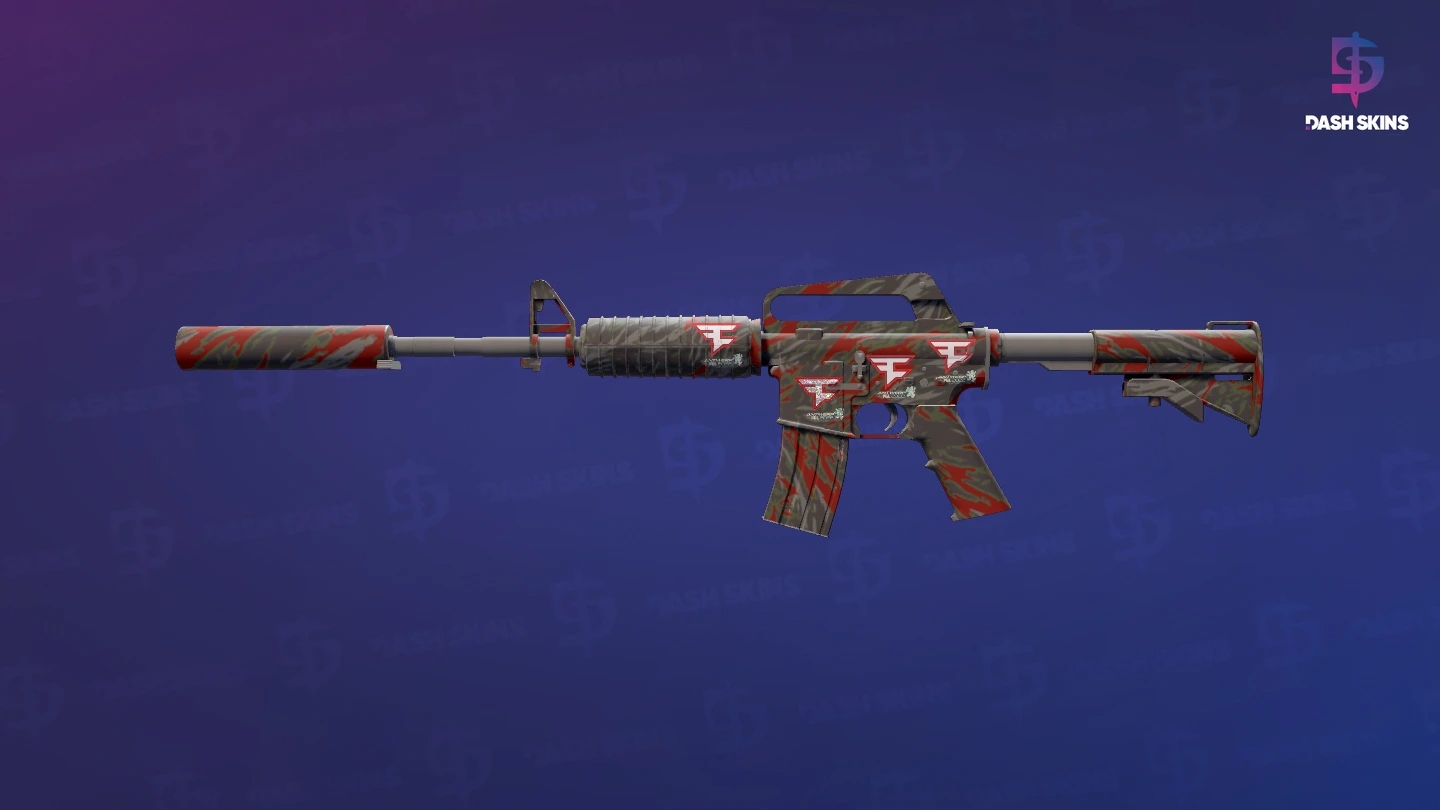 M4A1-S | Blood Tiger (Minimal Wear) Screenshot Playside