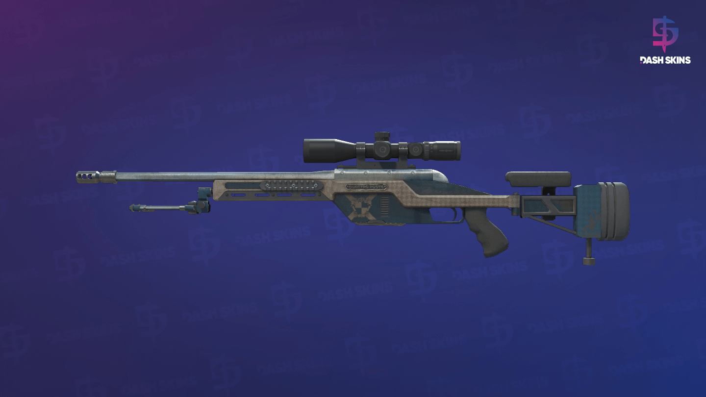 SSG 08 | Hand Brake (Battle-Scarred) Screenshot Playside