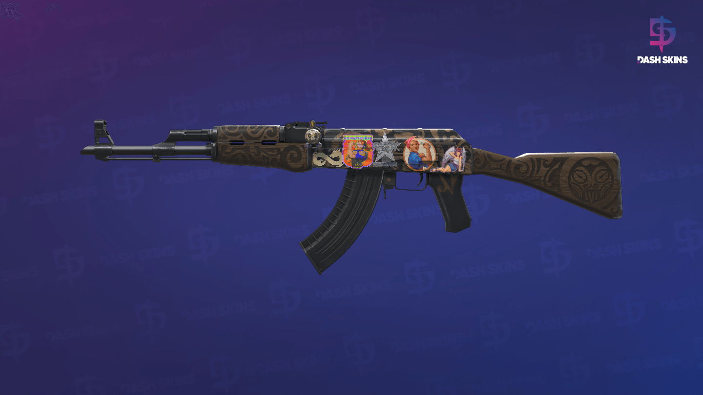 AK-47 | Uncharted (Field-Tested) Screenshot Playside