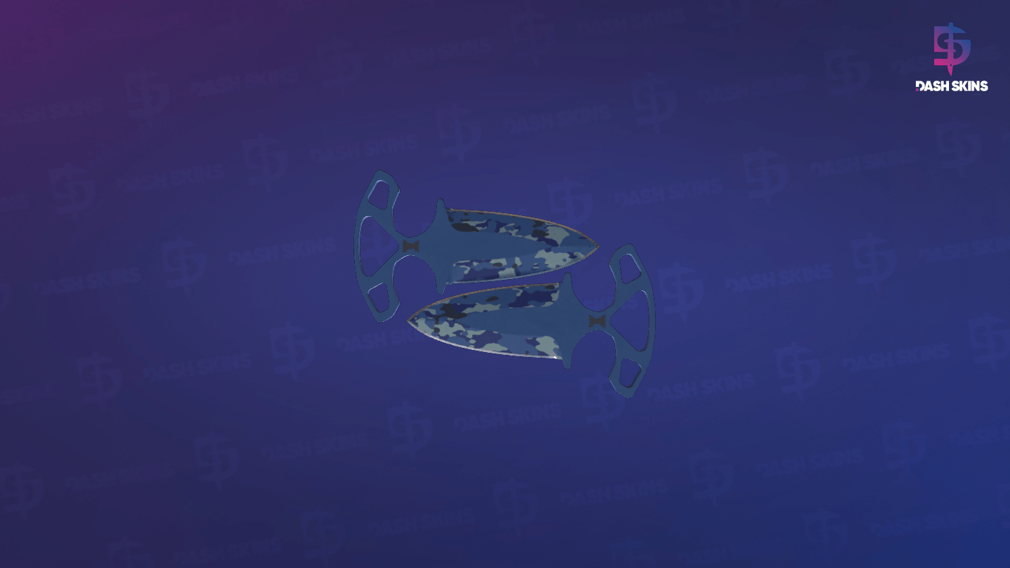 ★ Shadow Daggers | Bright Water (Minimal Wear) Screenshot Playside