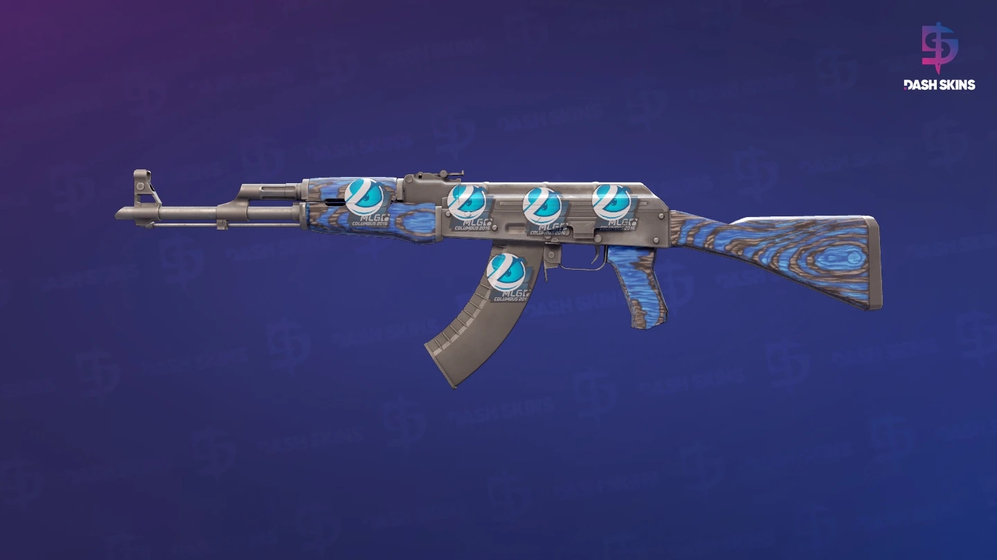 AK-47 | Blue Laminate (Factory New) Screenshot Playside
