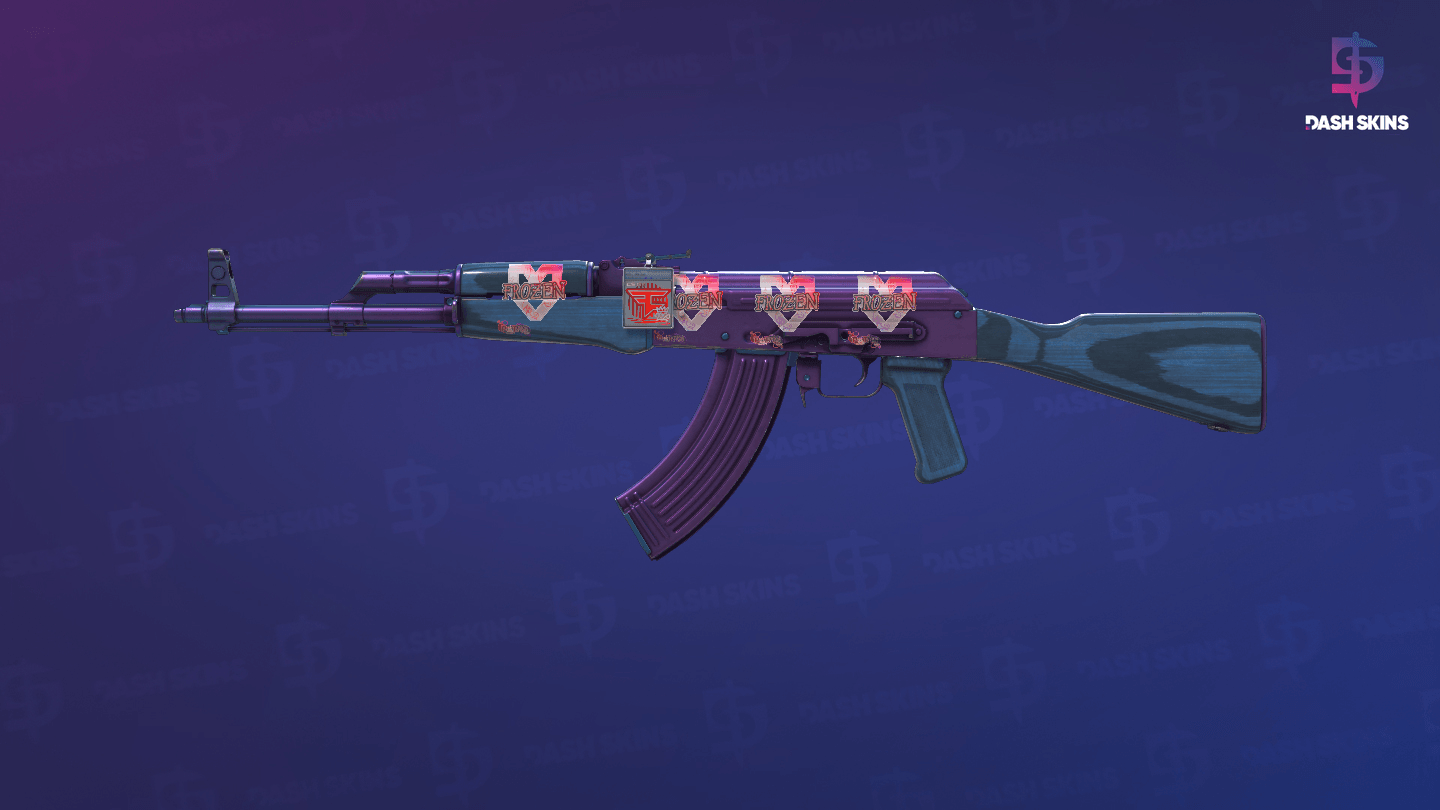 AK-47 | Midnight Laminate (Field-Tested) Screenshot Playside