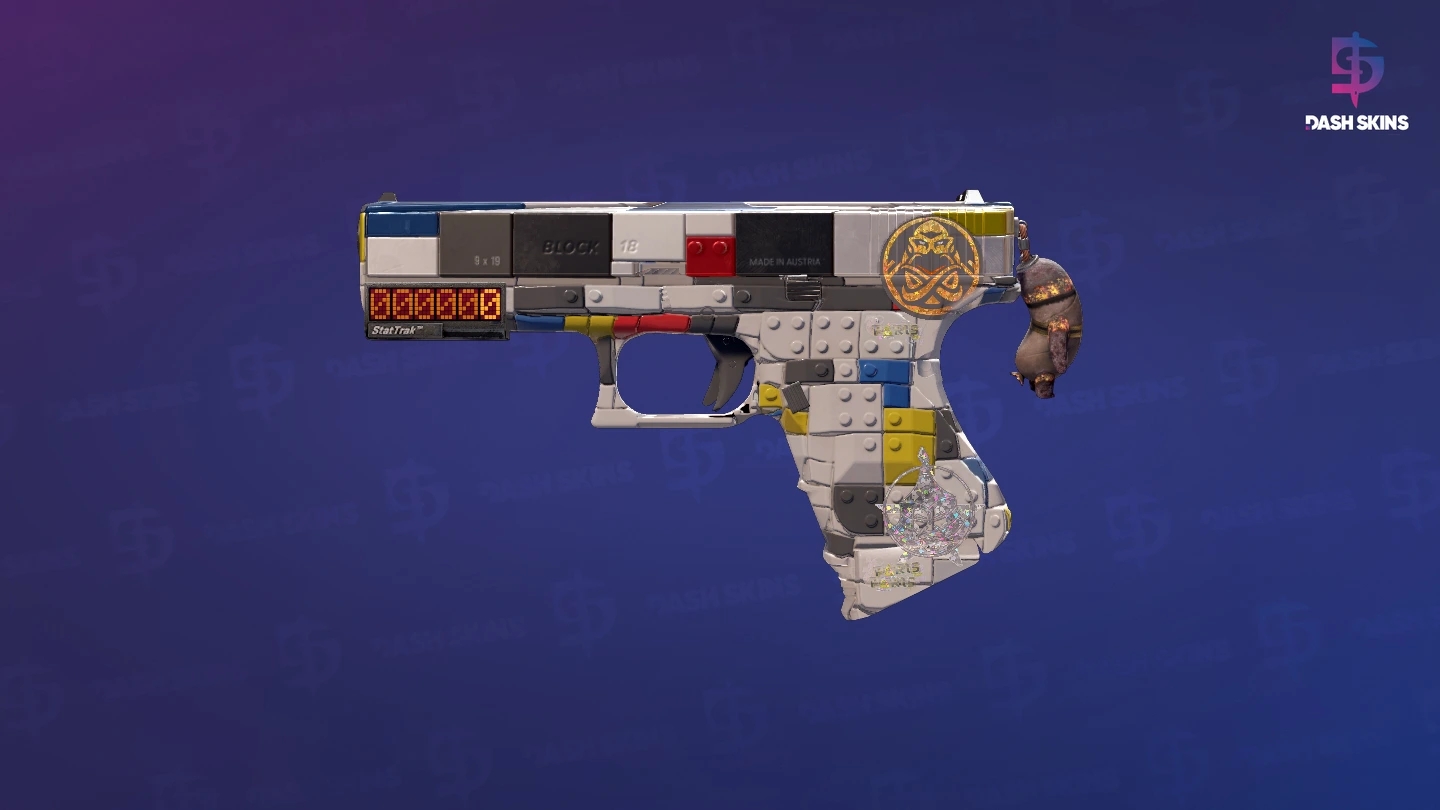 StatTrak™ Glock-18 | Block-18 (Factory New) Screenshot Playside