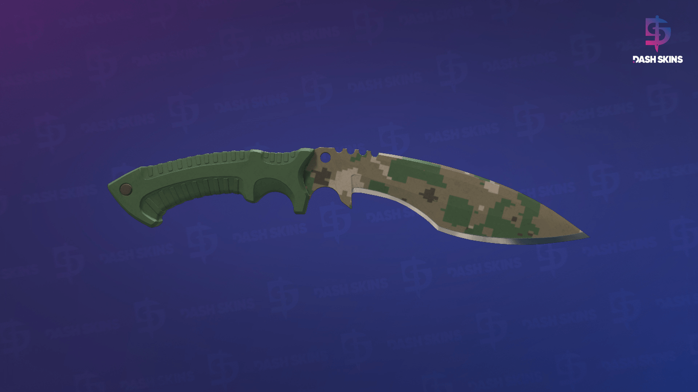 ★ Kukri Knife | Forest DDPAT (Field-Tested) Screenshot Playside