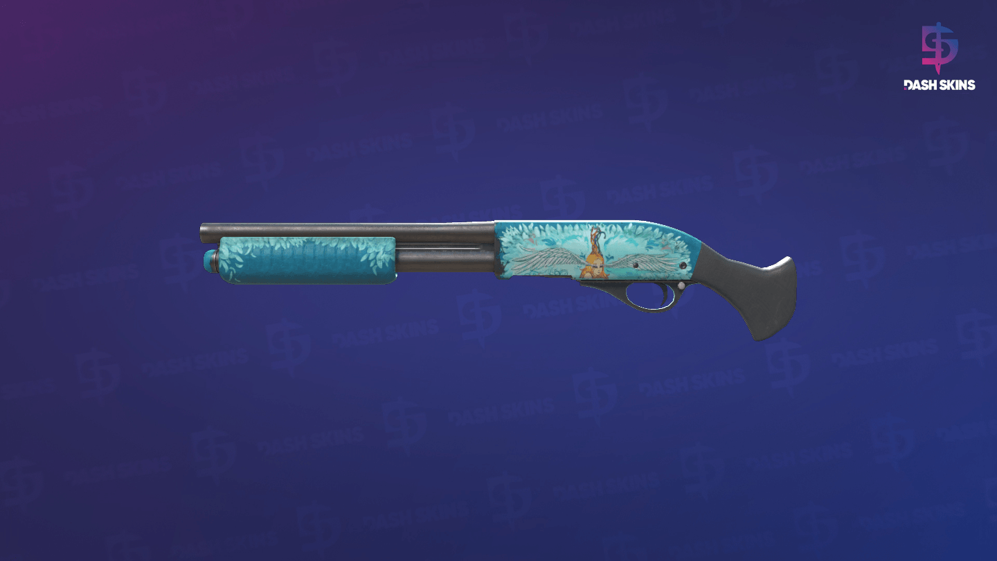 Sawed-Off | Serenity (Factory New) Screenshot Playside