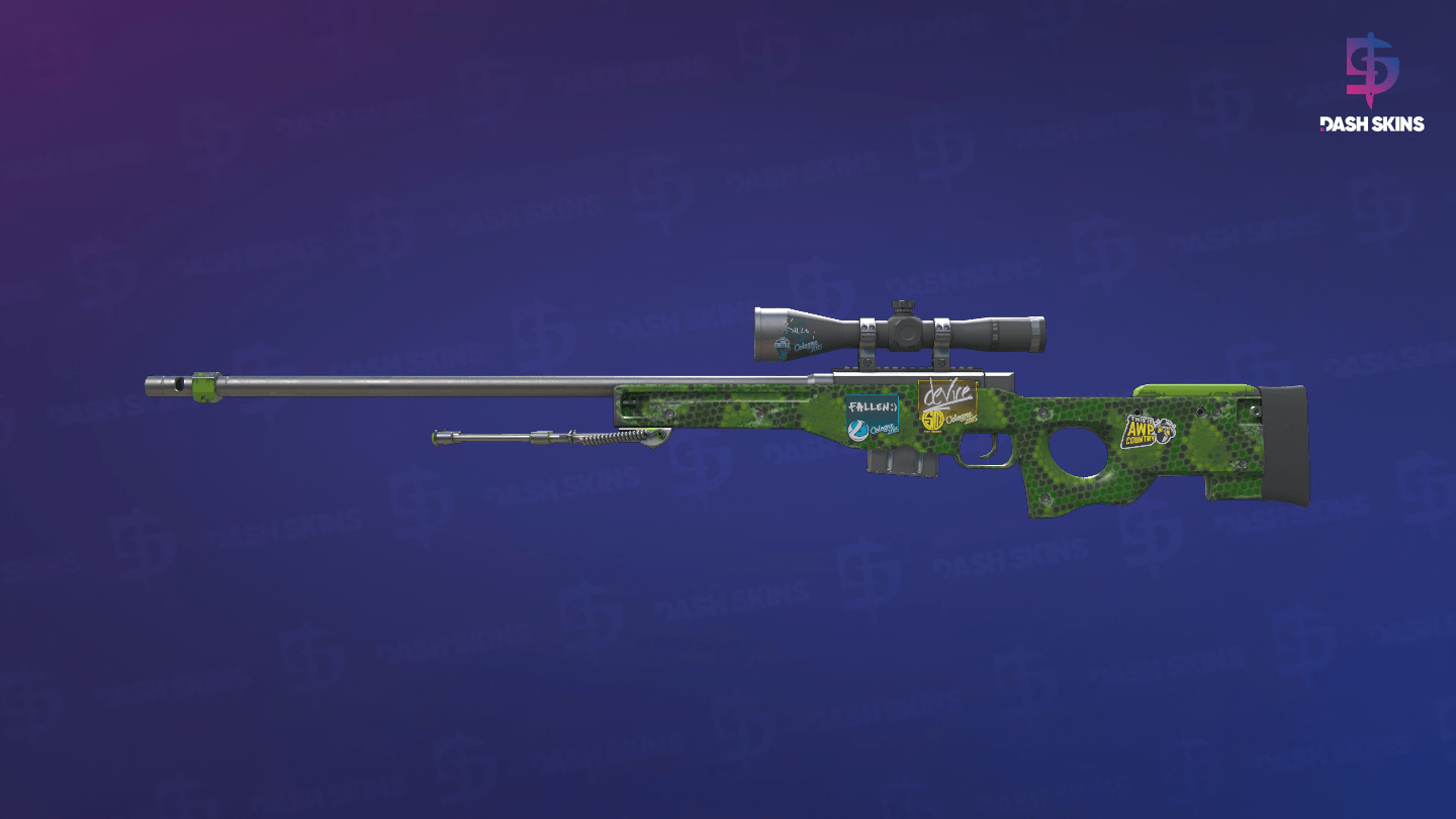 AWP | Pit Viper (Minimal Wear) Screenshot Playside