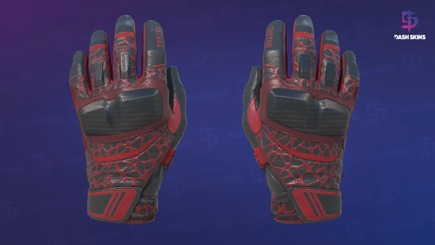 ★ Moto Gloves | Blood Pressure (Minimal Wear) Screenshot Playside