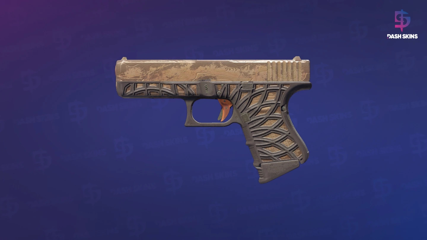 Glock-18 | Ifrit Lattice (Battle-Scarred) Screenshot Playside