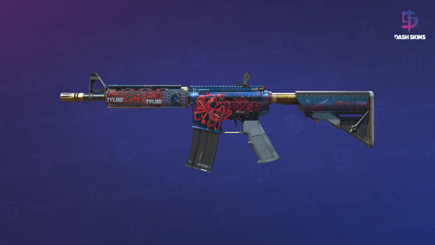 M4A4 | Spider Lily (Field-Tested) Screenshot Playside