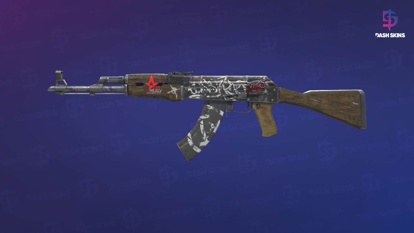 AK-47 | Wasteland Rebel (Battle-Scarred) Screenshot Playside