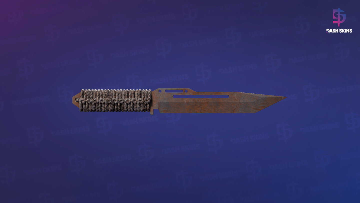 ★ Paracord Knife | Rust Coat (Battle-Scarred) Screenshot Playside
