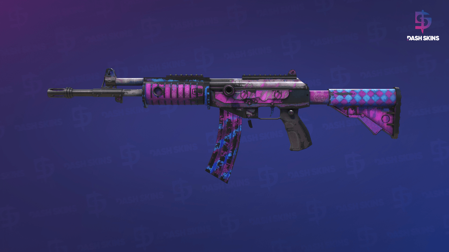 Galil AR | Sugar Rush (Well-Worn) Screenshot Playside