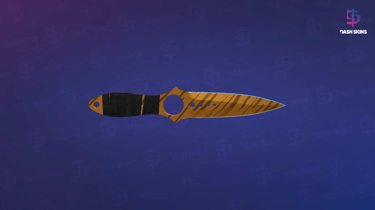 ★ Skeleton Knife | Tiger Tooth (Factory New) Screenshot Playside