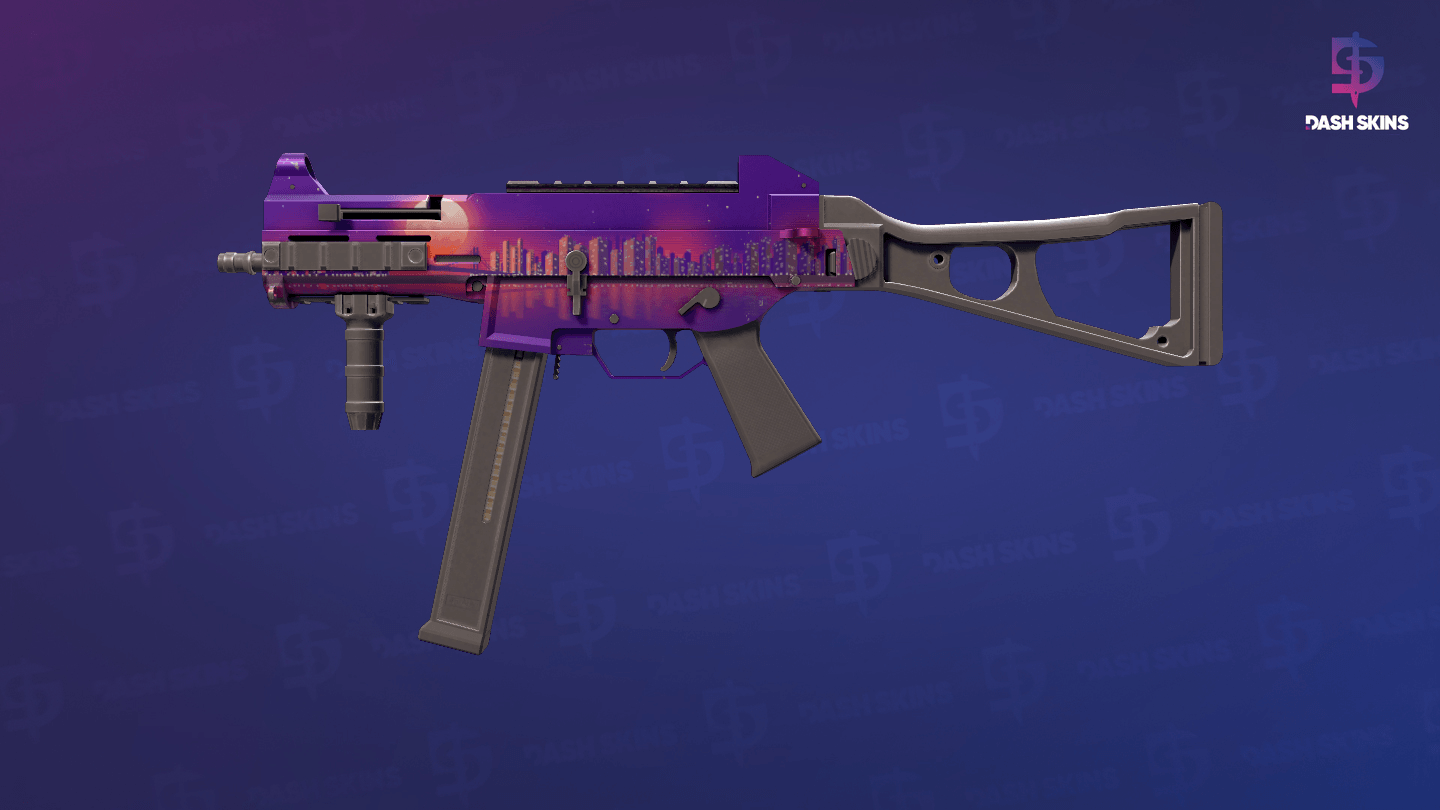 UMP-45 | Moonrise (Factory New) Screenshot Playside