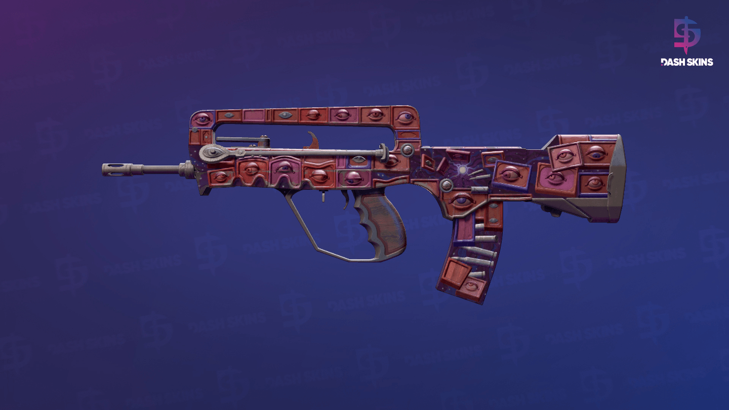 FAMAS | Rapid Eye Movement (Battle-Scarred) Screenshot Playside