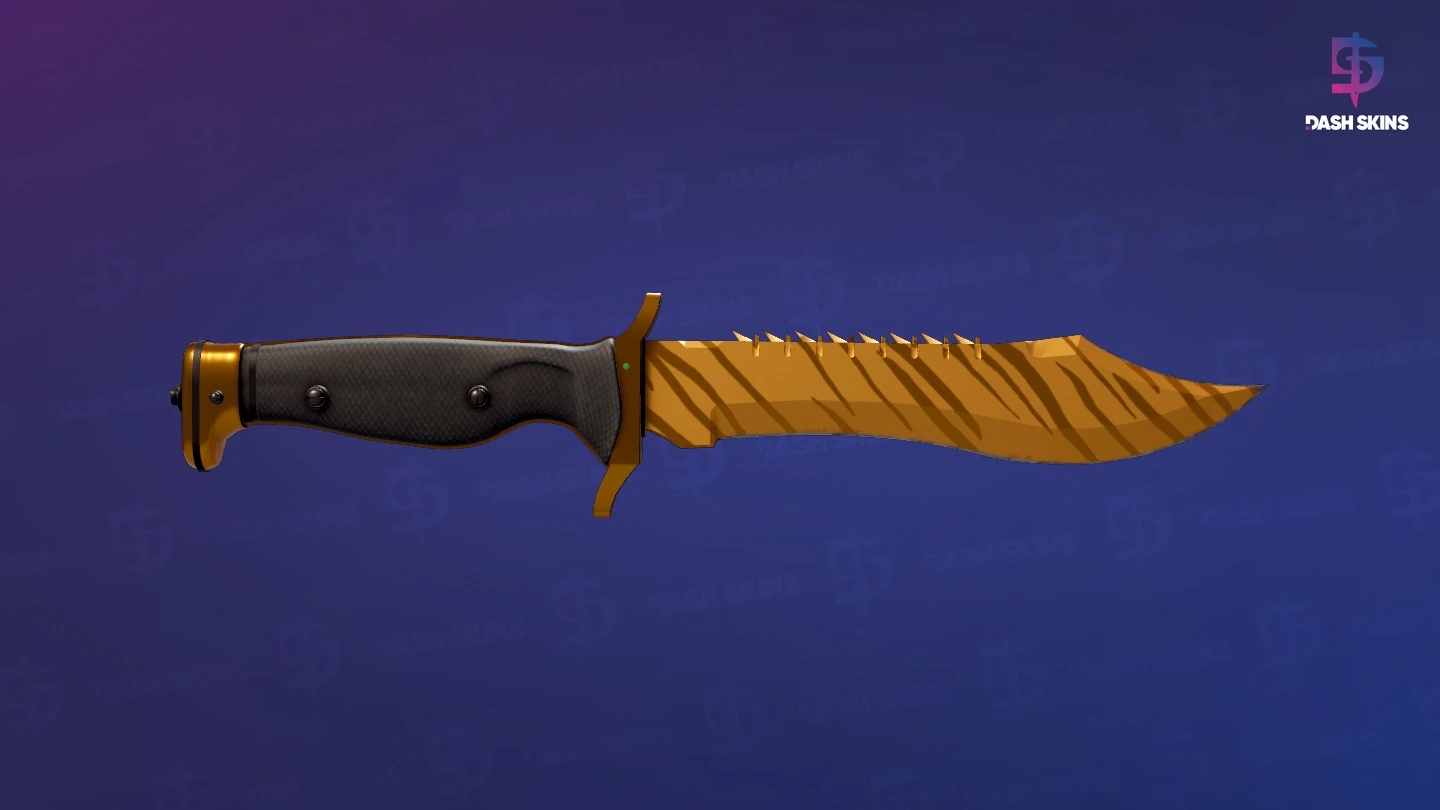 ★ Bowie Knife | Tiger Tooth (Factory New) Screenshot Playside