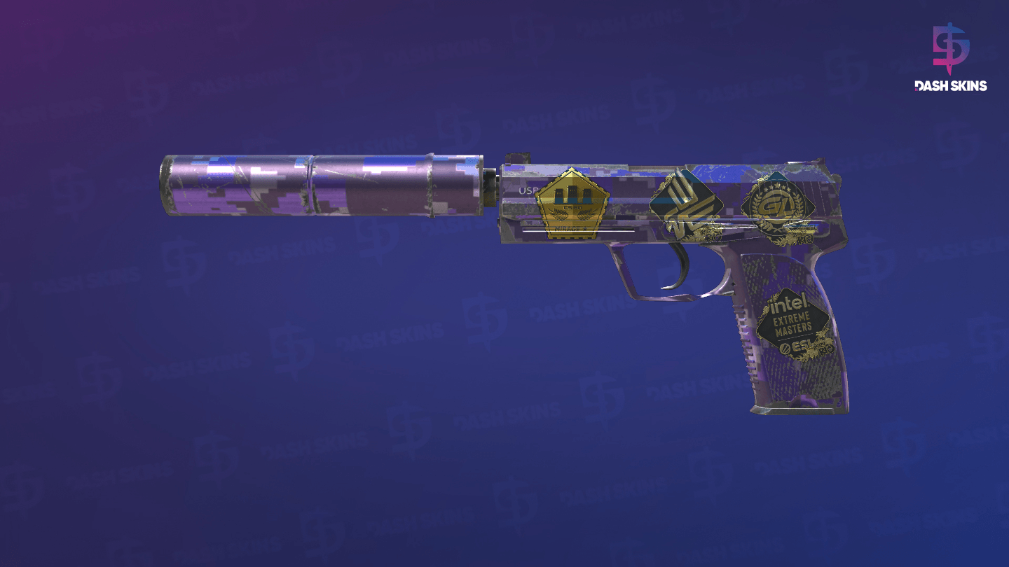 Souvenir USP-S | Purple DDPAT (Field-Tested) Screenshot Playside
