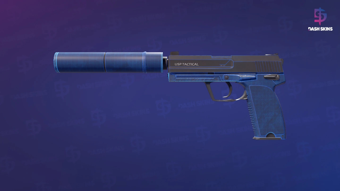 USP-S | Blueprint (Minimal Wear) Screenshot Playside
