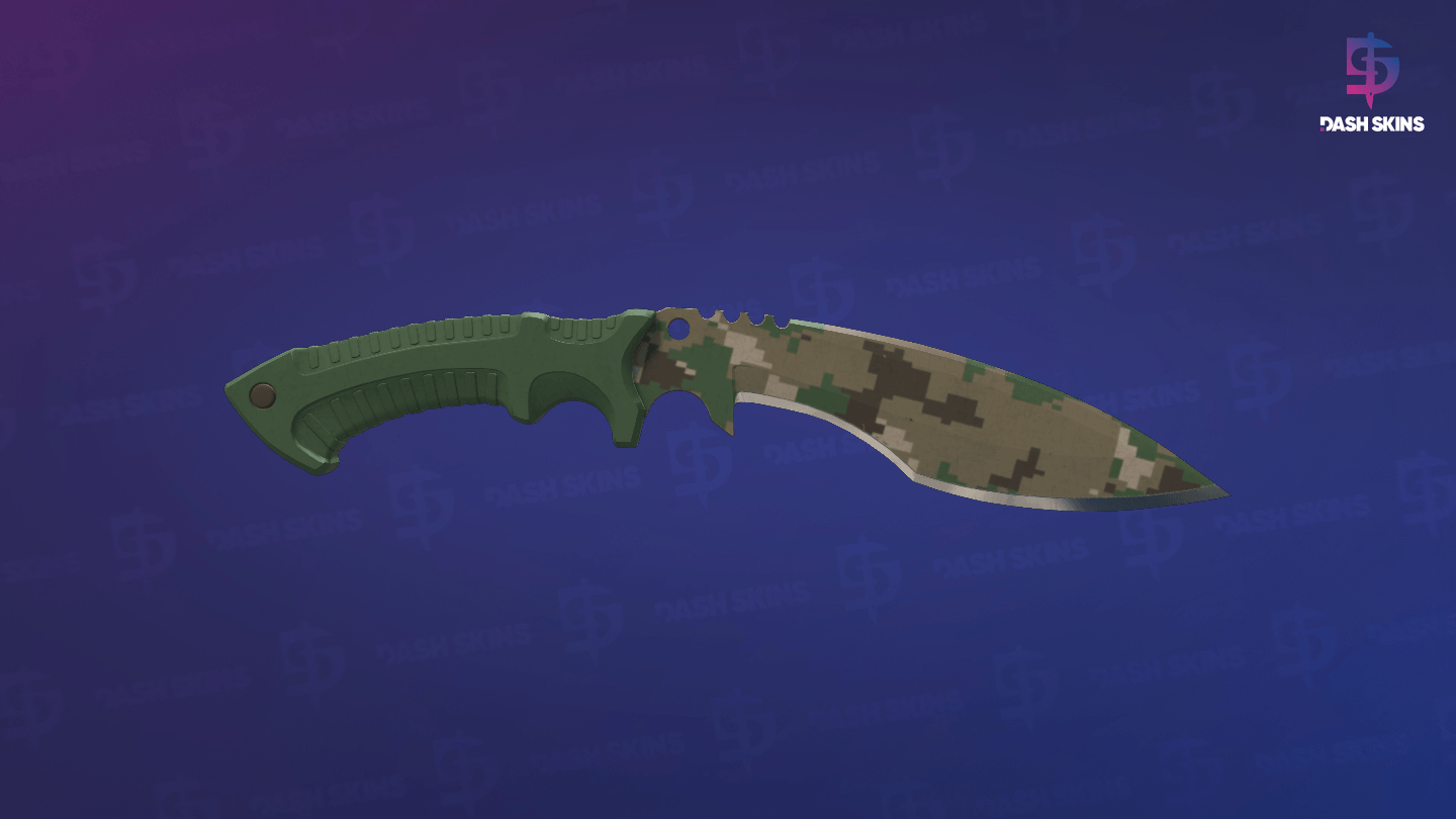 ★ Kukri Knife | Forest DDPAT (Field-Tested) Screenshot Playside