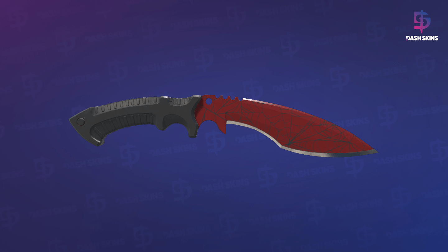 ★ Kukri Knife | Crimson Web (Field-Tested) Screenshot Playside