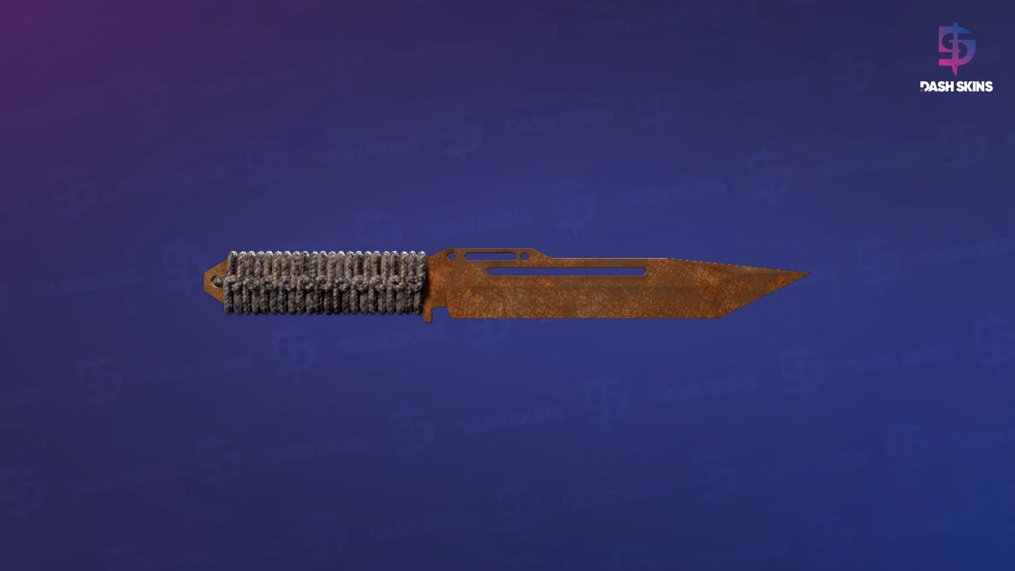 ★ Paracord Knife | Rust Coat (Battle-Scarred) Screenshot Playside