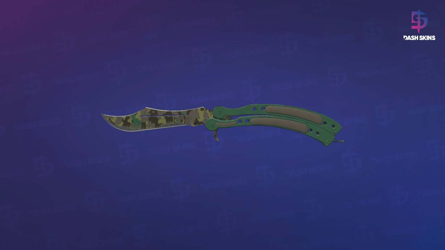 ★ Butterfly Knife | Boreal Forest (Field-Tested) Screenshot Playside