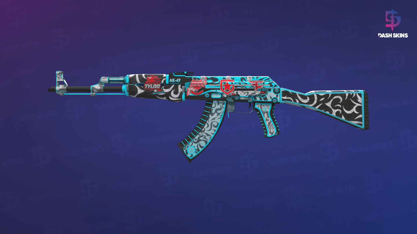 AK-47 | Frontside Misty (Minimal Wear) Screenshot Playside