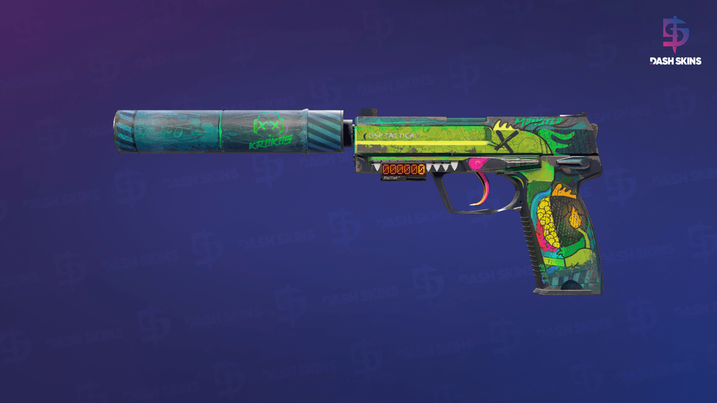 StatTrak™ USP-S | Monster Mashup (Field-Tested) Screenshot Playside