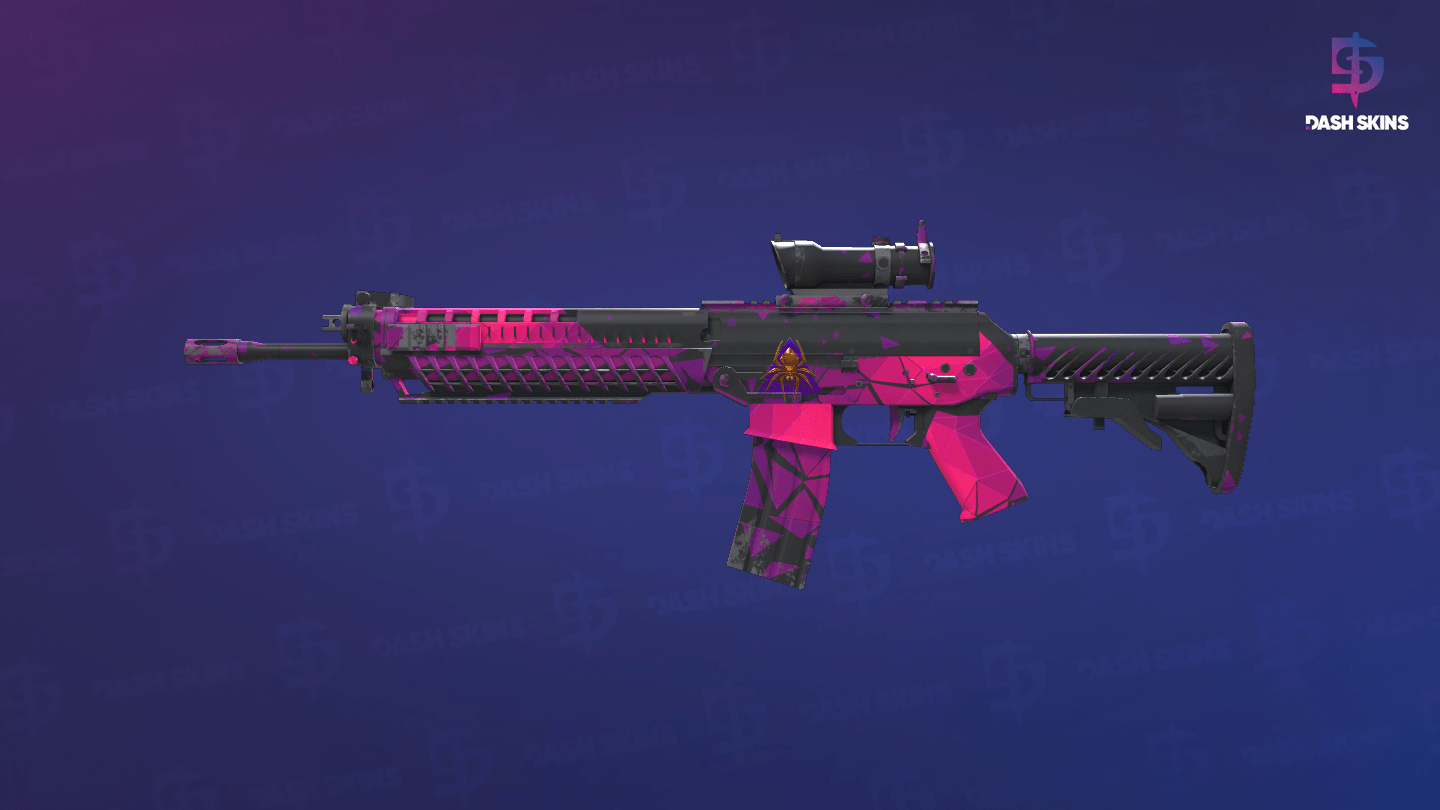 SG 553 | Pulse (Minimal Wear) Screenshot Playside