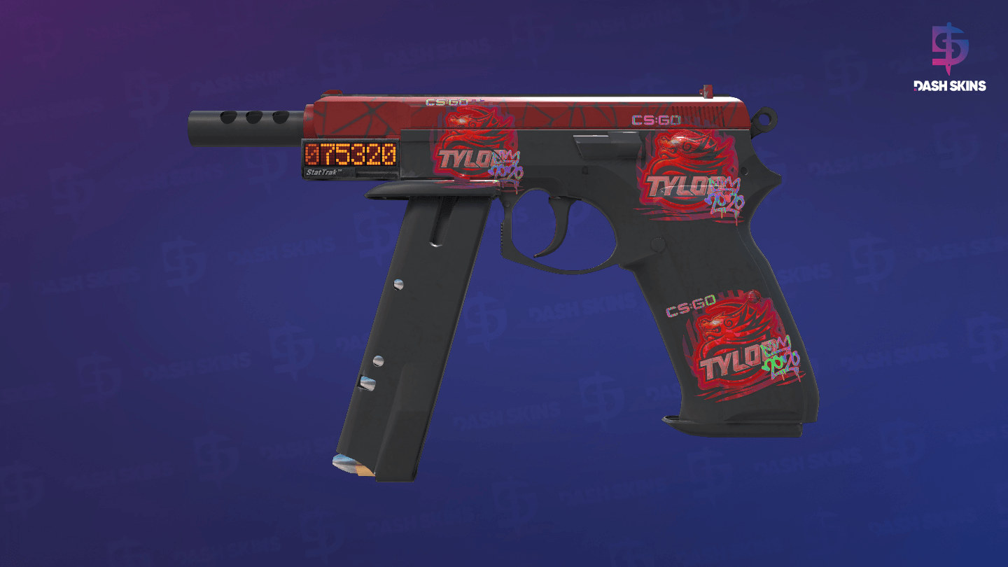 StatTrak™ CZ75-Auto | Crimson Web (Factory New) Screenshot Playside