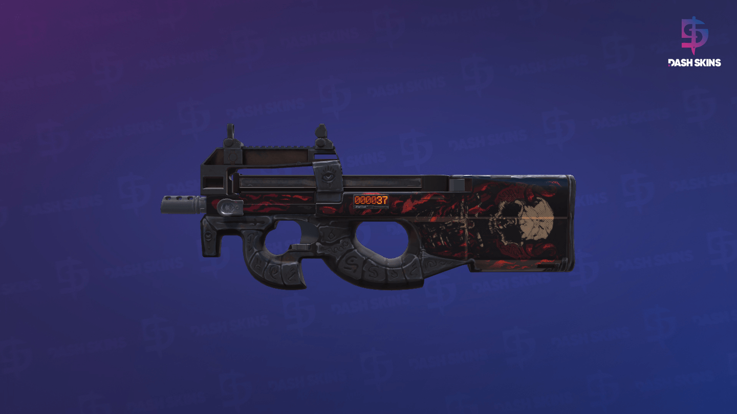 StatTrak™ P90 | Shallow Grave (Minimal Wear) Screenshot Playside