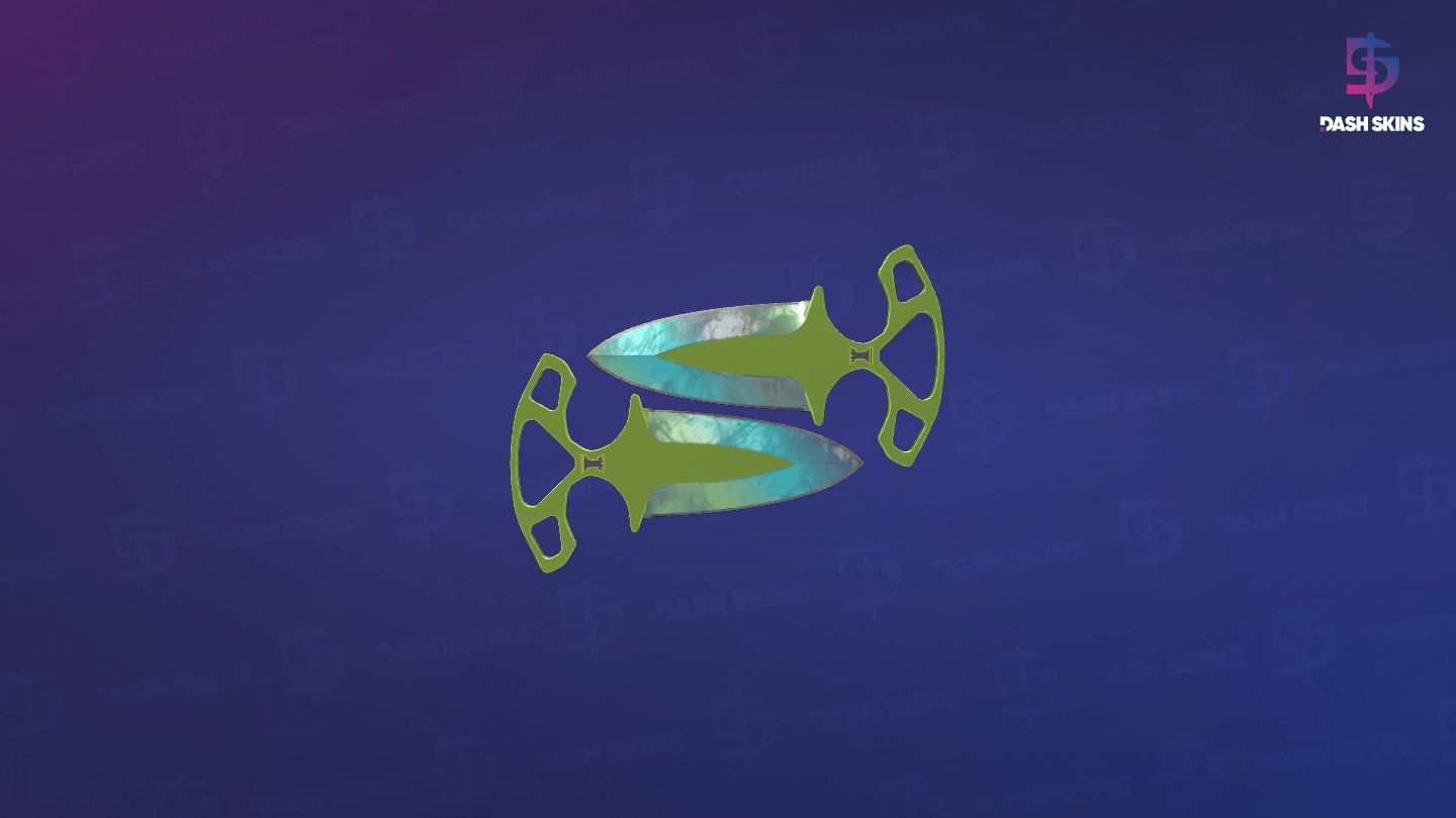 ★ Shadow Daggers | Gamma Doppler (Factory New) - Phase 4 Screenshot Playside